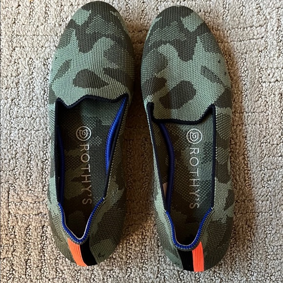 Rothy's Shoes - Rothy's Green Camouflage Flats